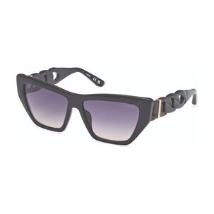 Lentes De Sol Negro Brillante Degrad&eacute; Guess