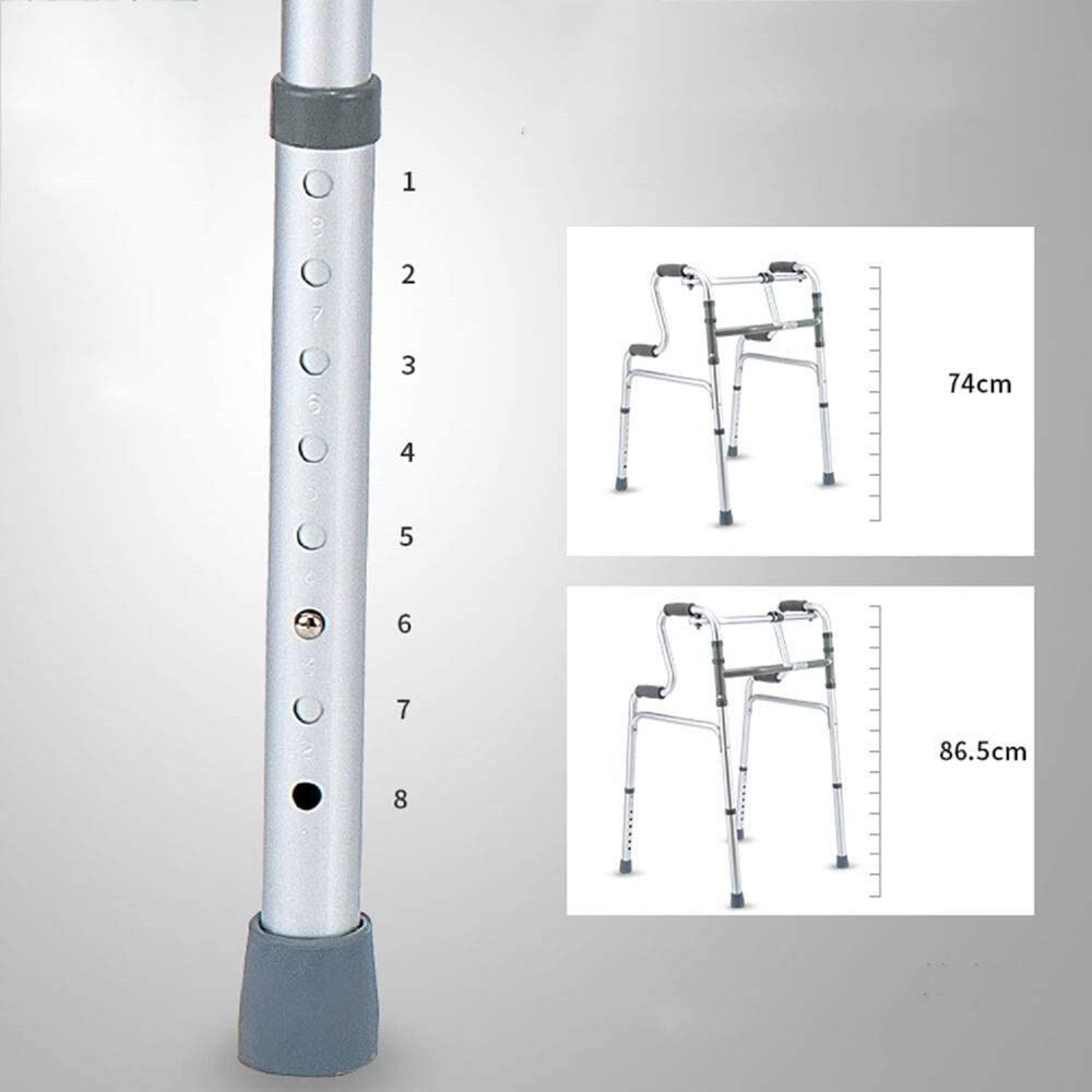 Andador Aluminio Doble Agarre Plegable image number 3.0