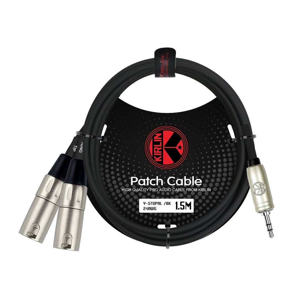 Cable Y Miniplug-2xlr Macho 1.5m Y-370pr-1.5 image number 1.0