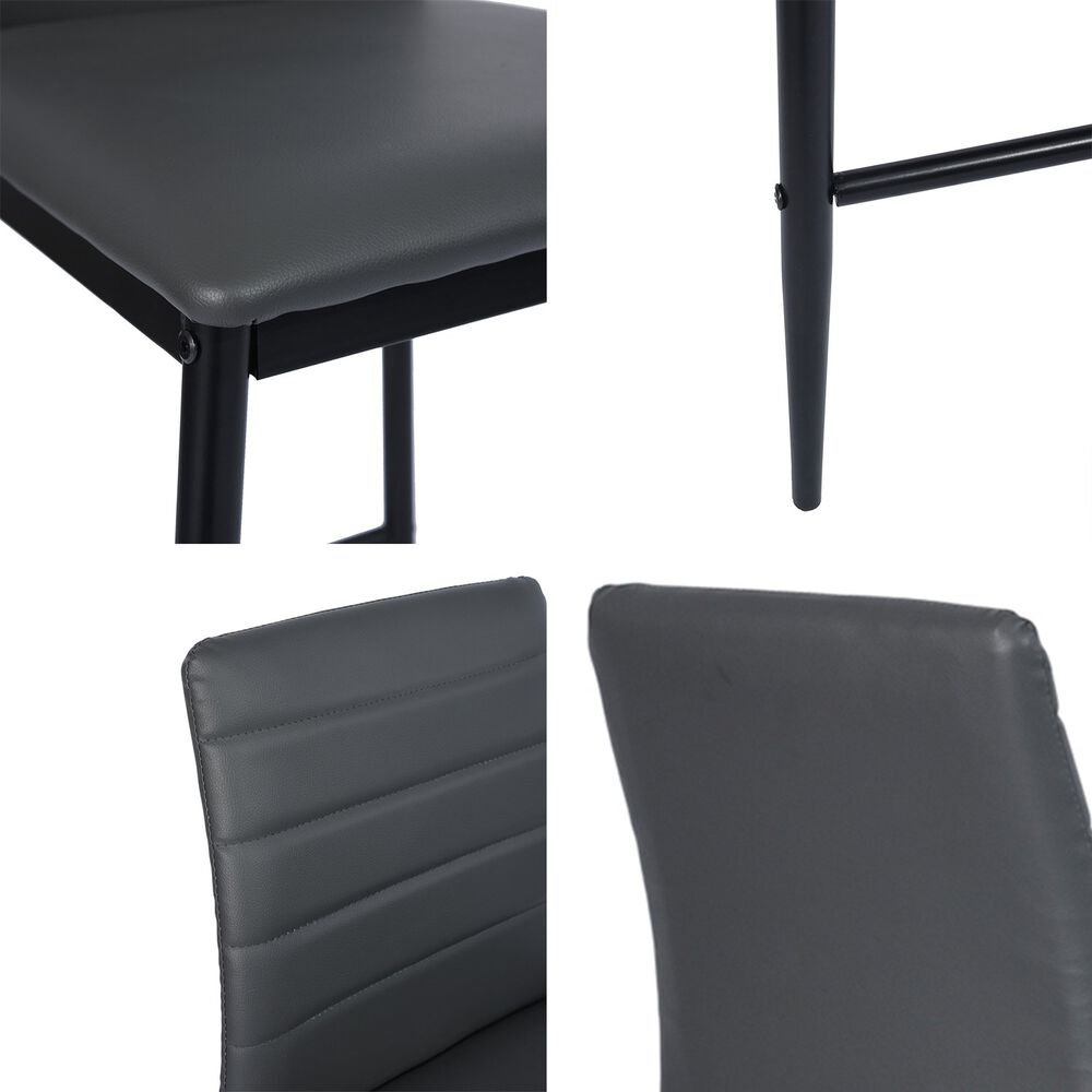 Pack 2 Sillas De Bar Boston Gris image number 4.0