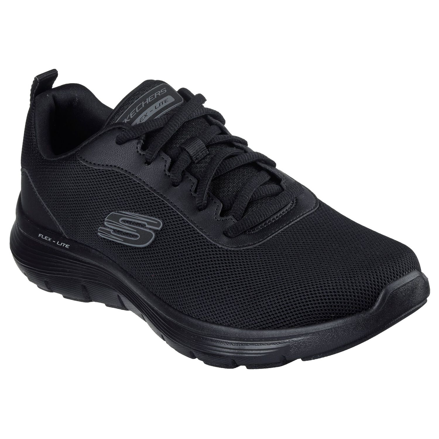 Zapatilla Skechers Flex Advantage 5.0 Hombre Negro image number 3.0