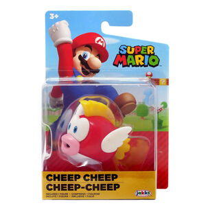 Figura Super Mario Cheep Cheep 6cms Articulada - Ps