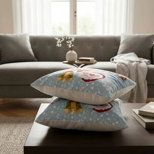Set De 2 Cojines 45x45cm Navidad - Reno