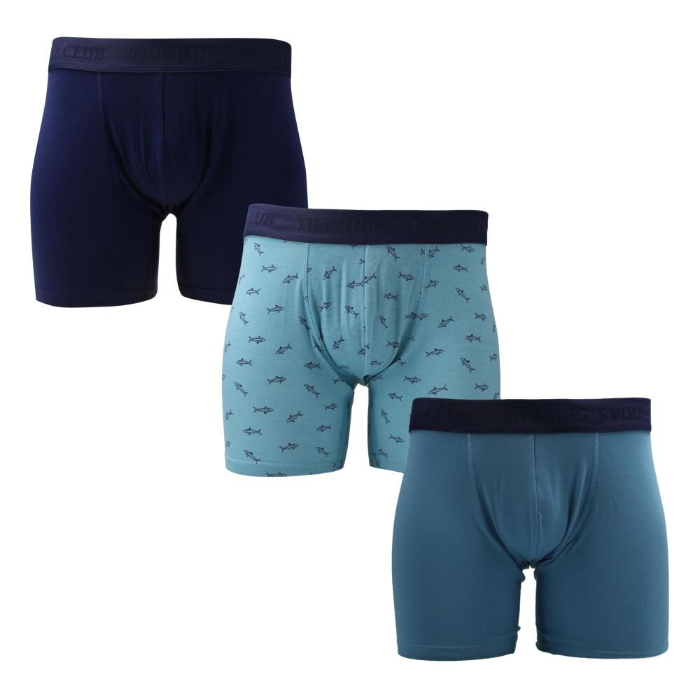 Pack Boxer Unisex The King's Polo Club / 3 Unidades en Oferta | Hites.com
