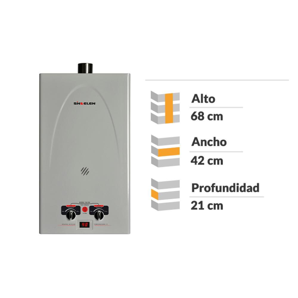 Calefont Sindelen Cff-131gnsi / 13 Litros / Licuado image number 1.0