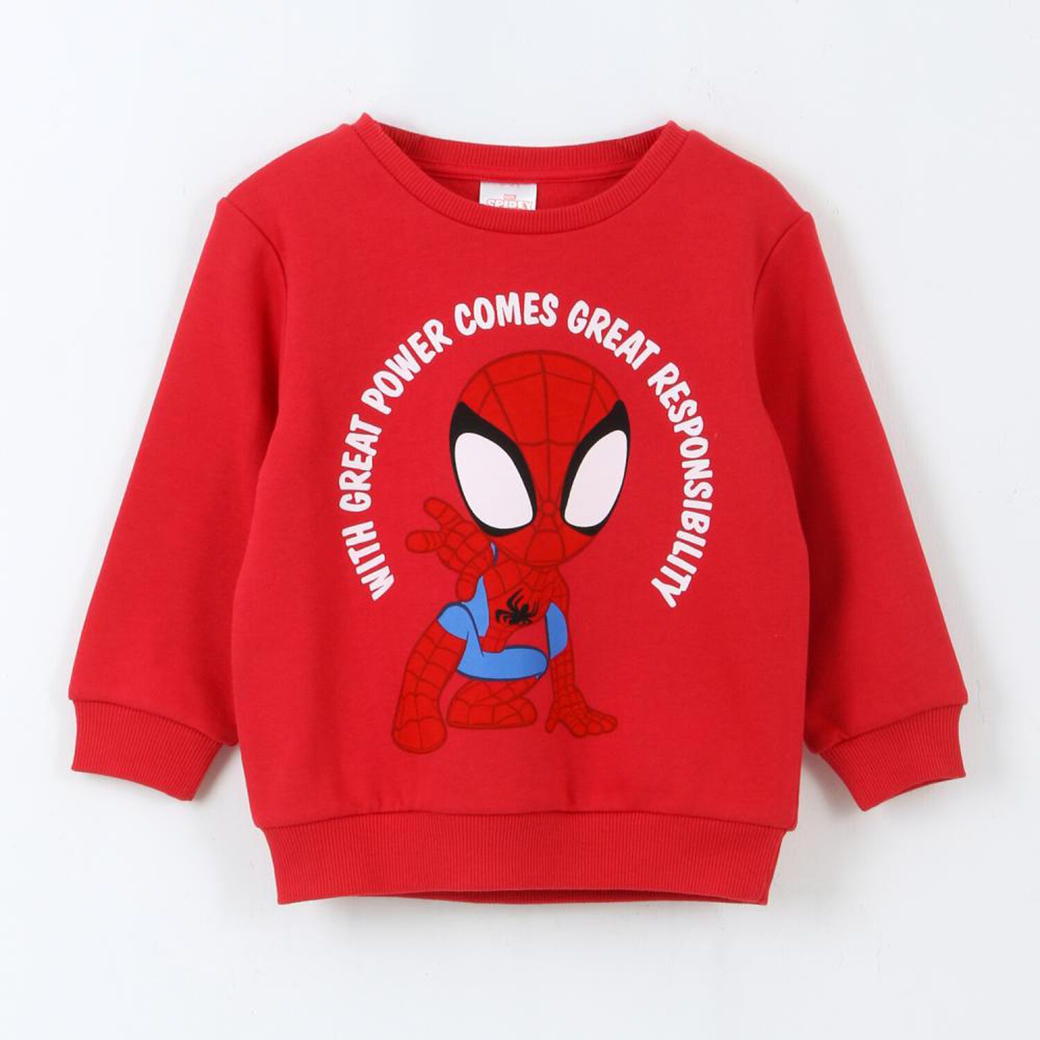 Poleron Cerrado Toddlero Cara Marvel image number 0.0