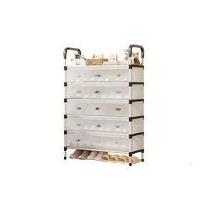 Zapatera Organizadora Multiusos Antipolvo Con Cajones Tela