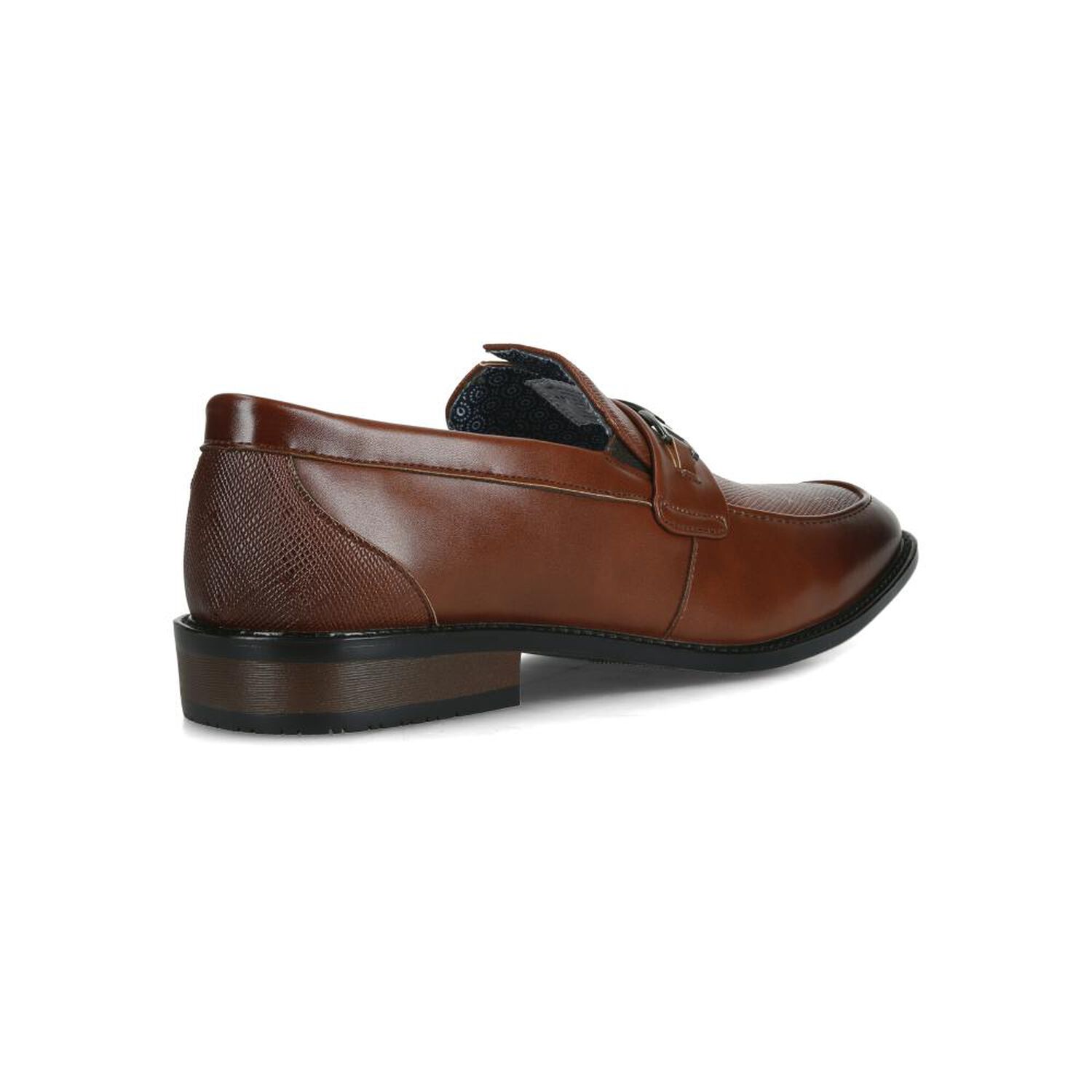 Zapato De Vestir Hombre Az Black Brown image number 3.0