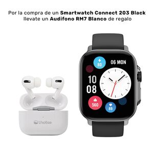 Pack Smartwatch Connect S03 + Audífono Rm7 Blanco Lhotse