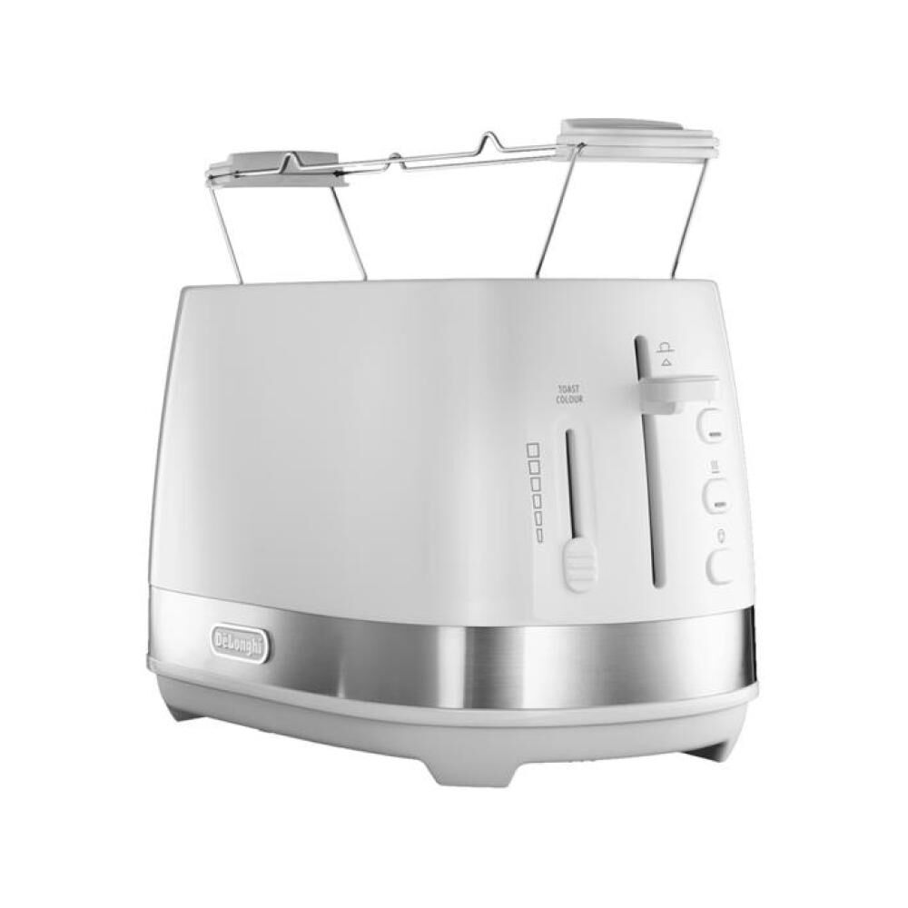 Tostador De Pan De Longhi Active Line Blanco Ctla2103.w / 2 Panes en Oferta  | Hites.com