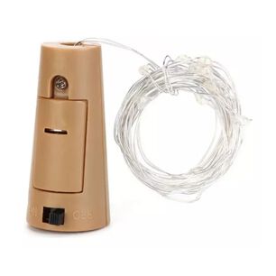 Luces Corcho Hada Alambre 10 Led Decoracion Multicolor