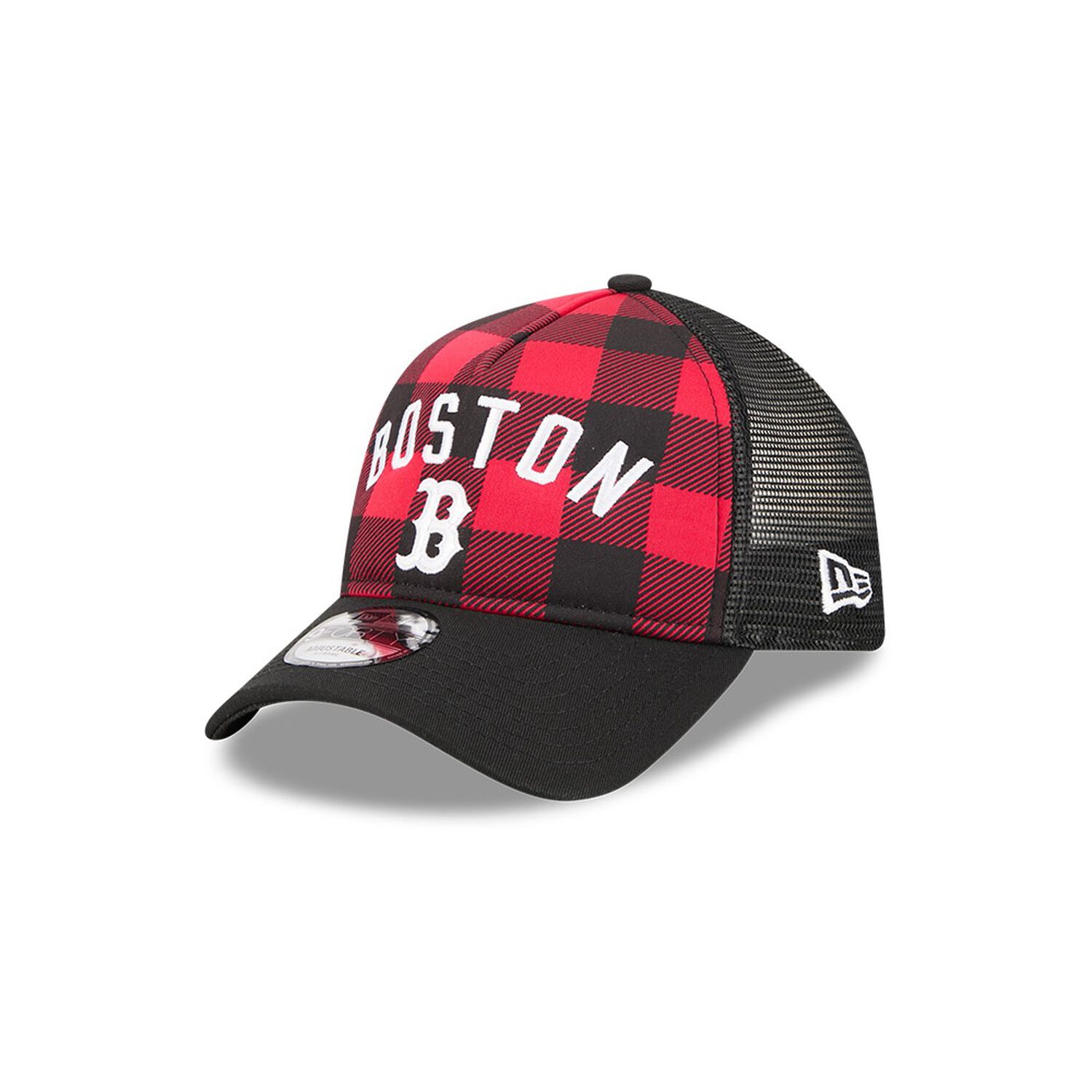 Gorra New Era 9forty Boston Red Sox Novelty Check Negro image number 0.0