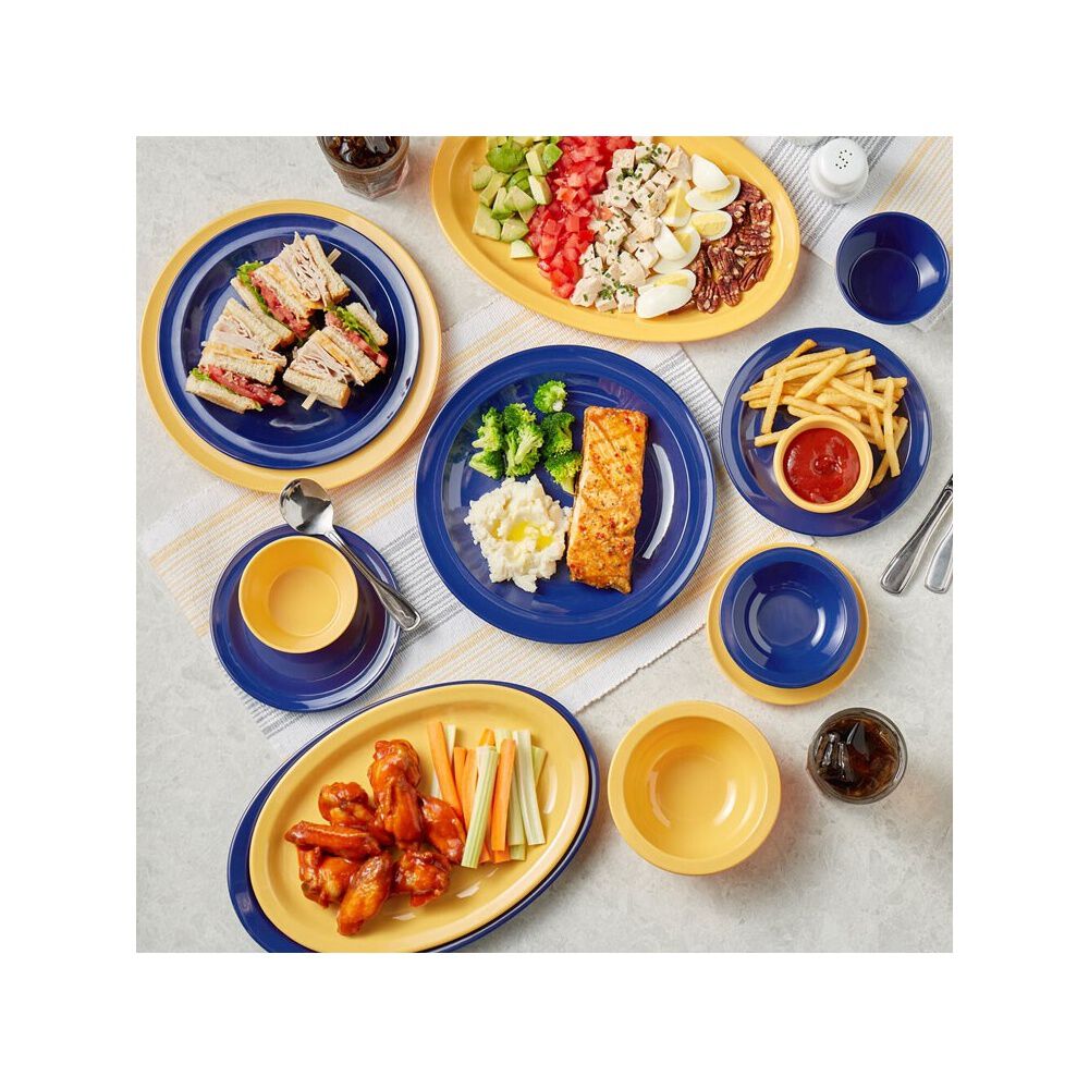 Set De 6 Plato Melamina Amarillo 14 Cm image number 9.0