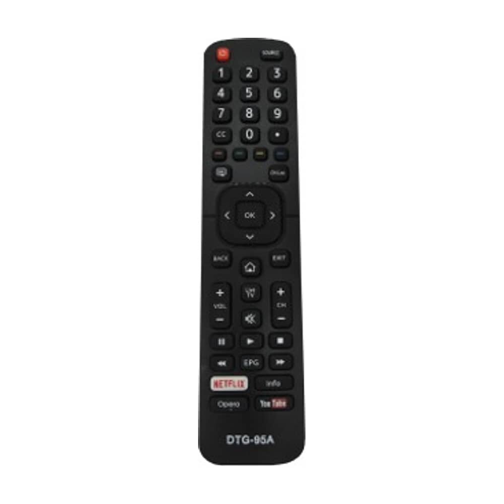 Control Remoto Para Smart Tv Hisense, Rca, Sharp, Bgh+ Pilas Dgt-95a image number 0.0