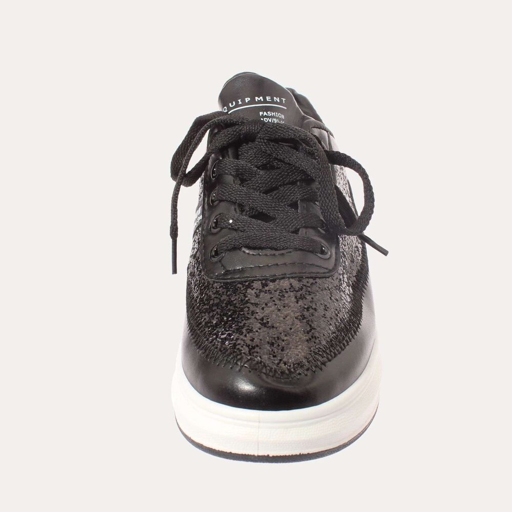 Zapatilla Negro Vía Franca Art. 51803210579 Black image number 2.0