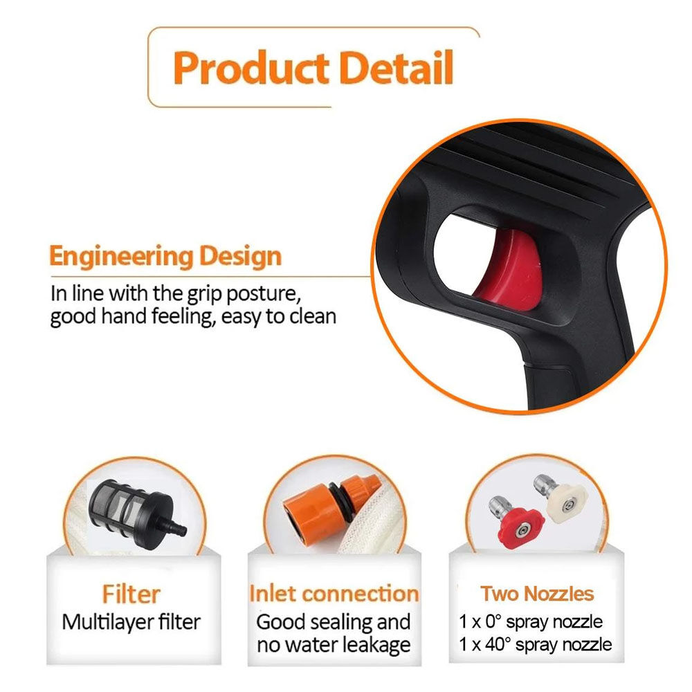 Hidrolavadora Portátil Inalámbrica 48v image number 4.0