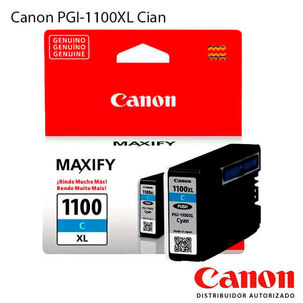 Cartucho De Tinta Canon Pgi-1100xl 12 Ml Cyan