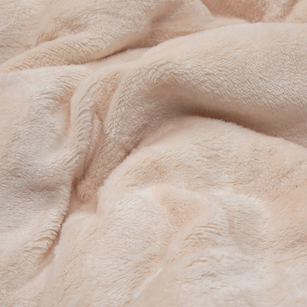 Manta Sherpa Polar Franela Crema King image number 3.0