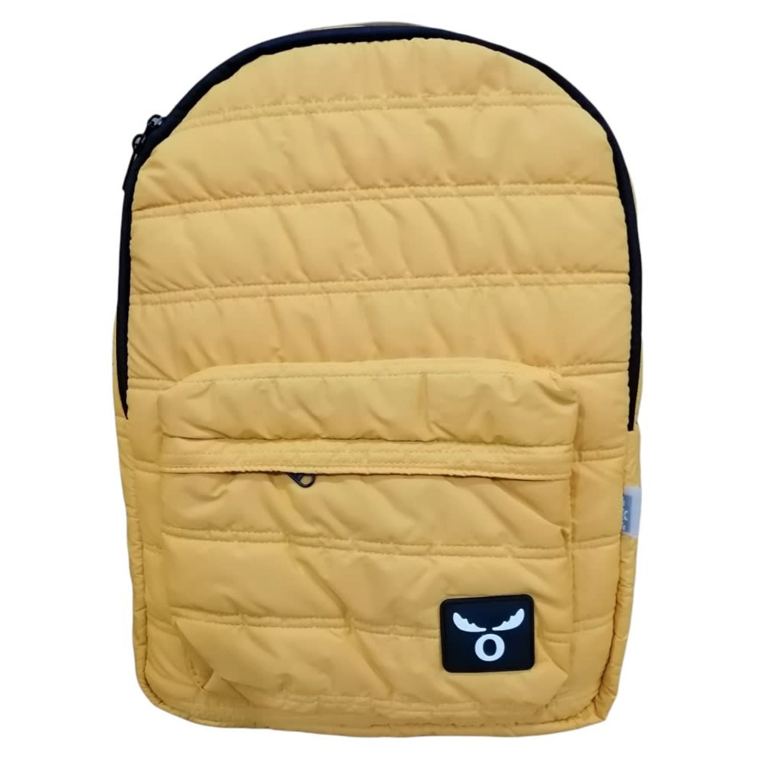 Mochila Acolchada Amarilla Dise&ntilde;o Moderno Escolares Casual image number 0.0