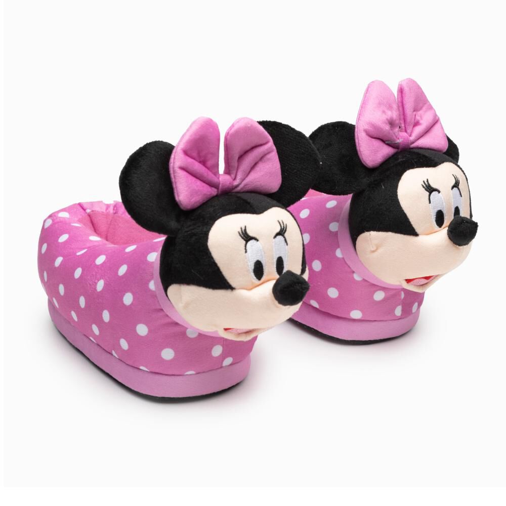 Pantuflas Ni&ntilde;a Minnie Minnie Rosado image number 1.0