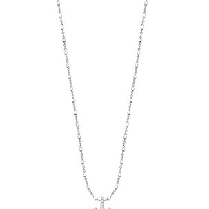 Collar Lp3409-1/1 Lotus Silver Mujer Pearls