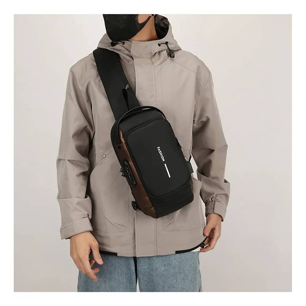 Mochila De Moto Anti-robo Impermeable Bandolera Deportivo image number 1.0