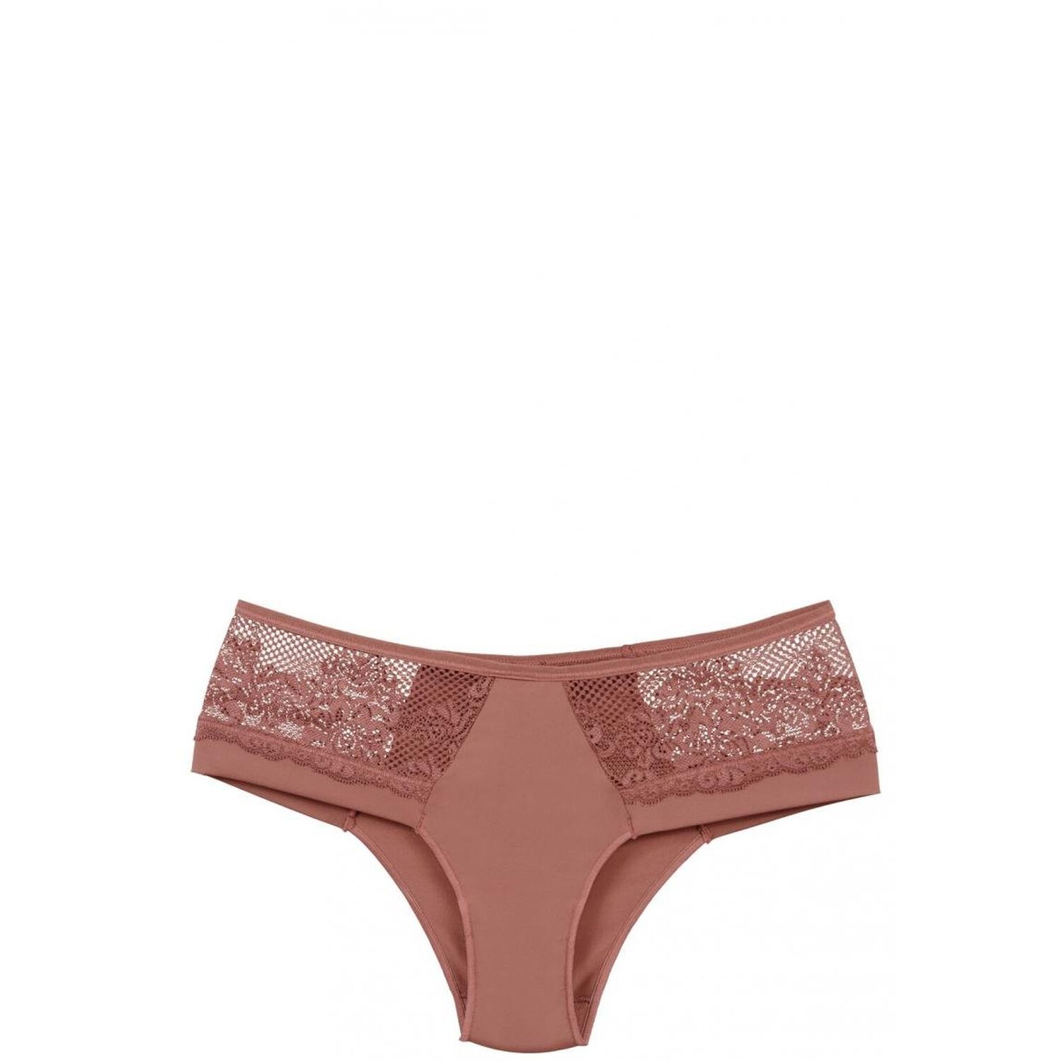 Bikini Microfibra Encaje Granate 2rios image number 1.0