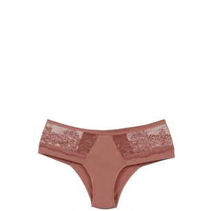 Bikini Microfibra Encaje Granate 2rios