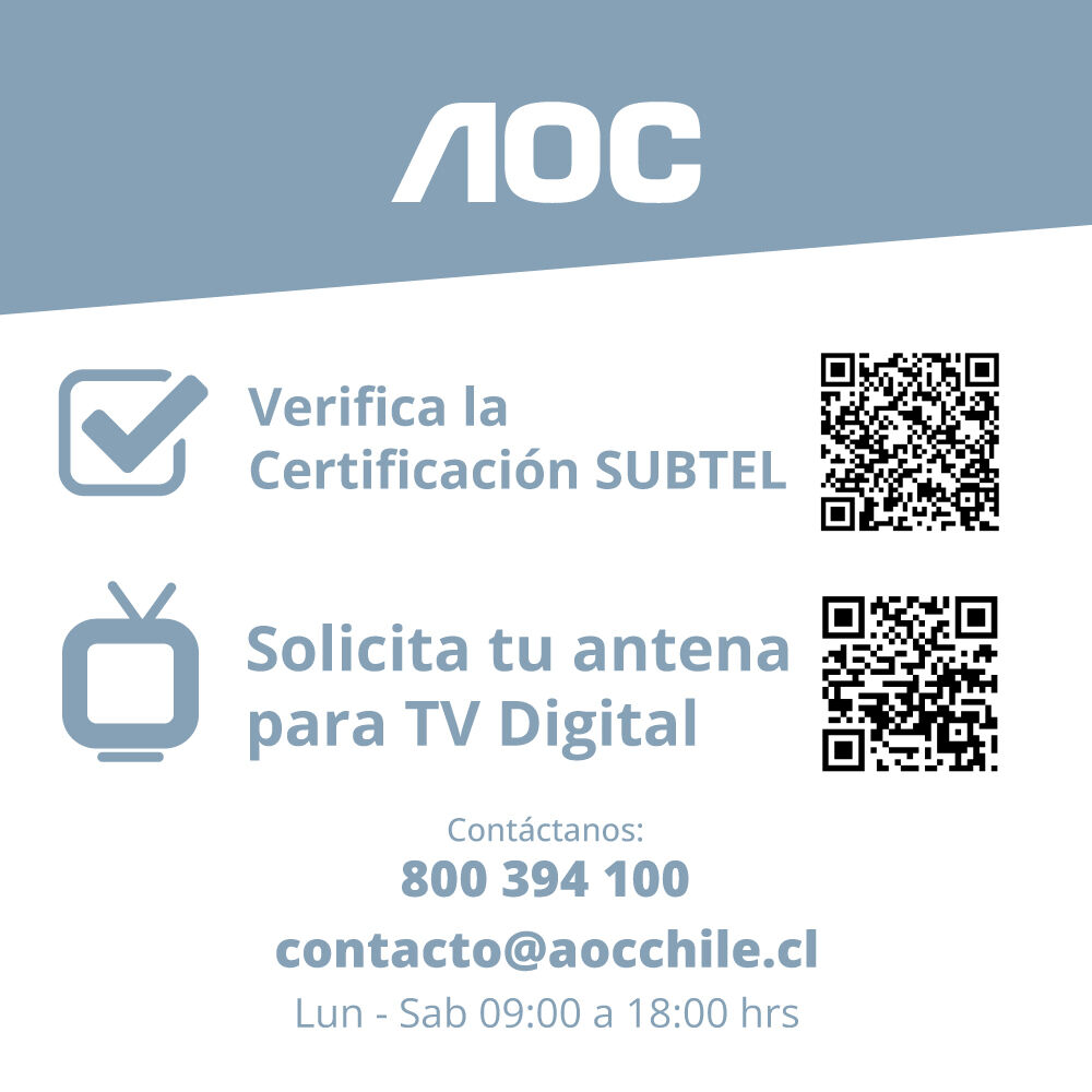 Led 55" AOC 55U6125 / Ultra HD 4K / Smart TV image number 6.0