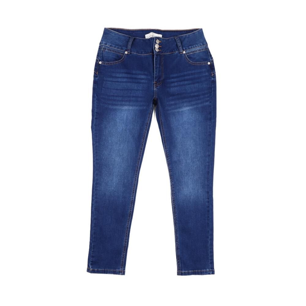 Jeans Tiro Medio Skinny Mujer Freedom image number 0.0