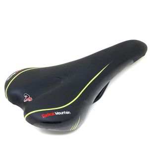 Asiento Mtb Negro/amarillo Radical Mountain