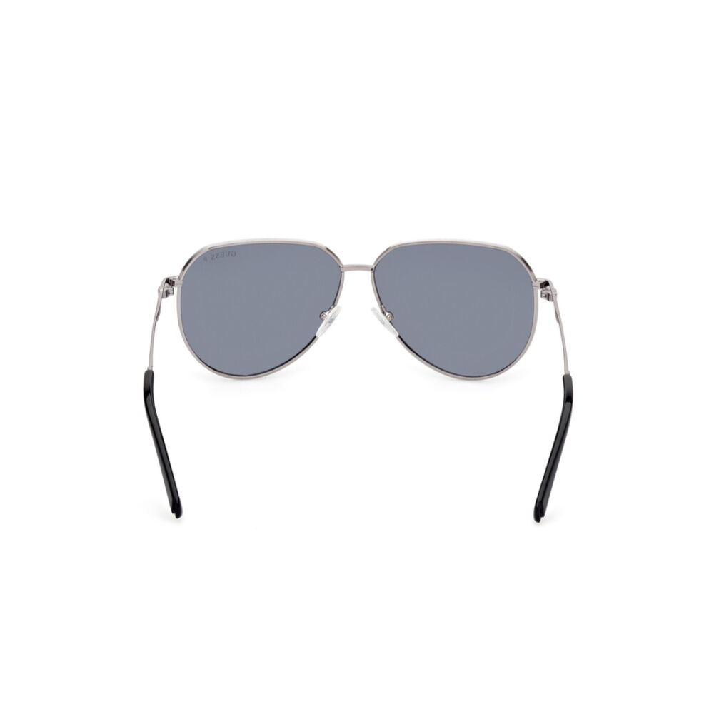 Lentes De Sol Plateado Polarizados Guess image number 4.0