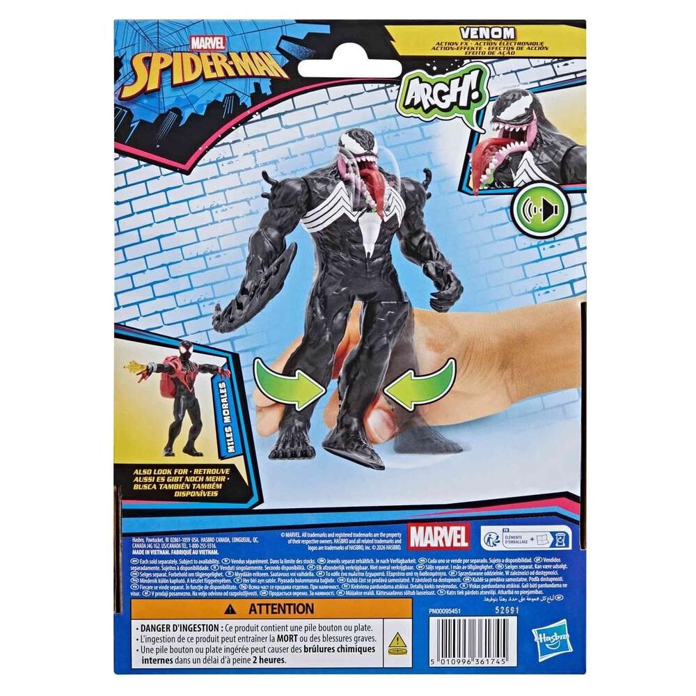 Figura De Acci&oacute;n Spider-man Action Fx Venom image number 7.0