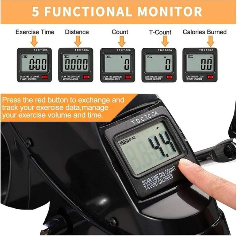 Pedalera Mini Bicicleta Con Monitor Yepsport image number 4.0