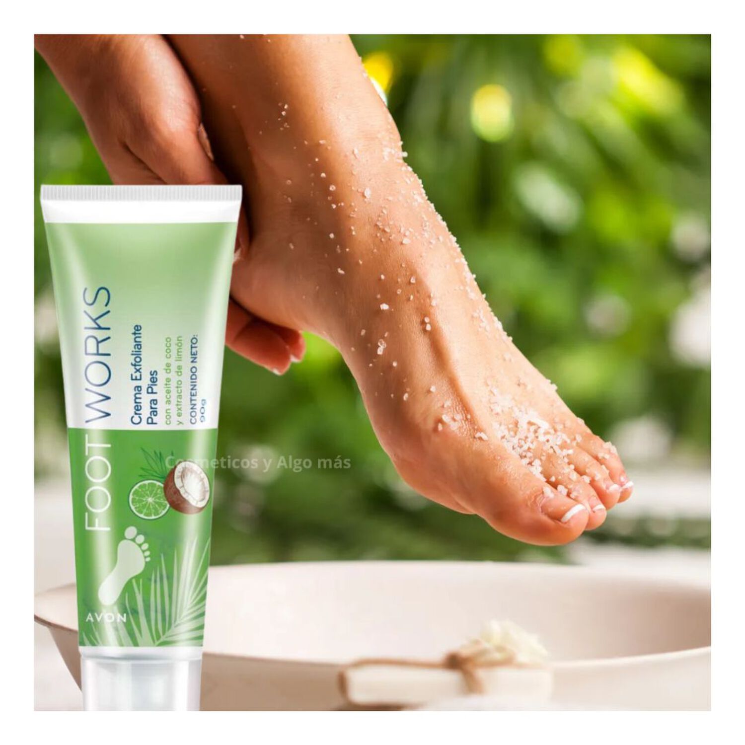 Crema Exfoliante Para Pies Con Coco Y Lim&oacute;n image number 0.0