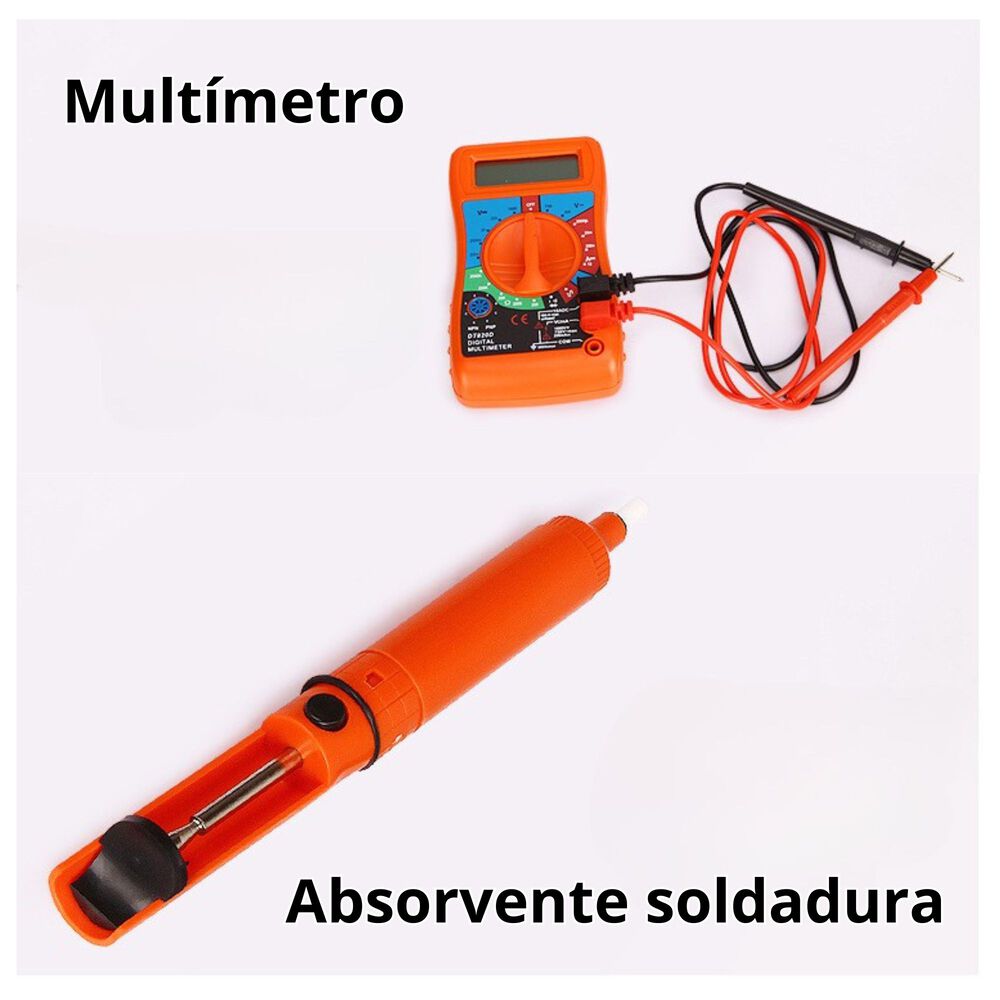 Set 31 Piezas Herramientas Electricista + Maletín Portátil image number 6.0