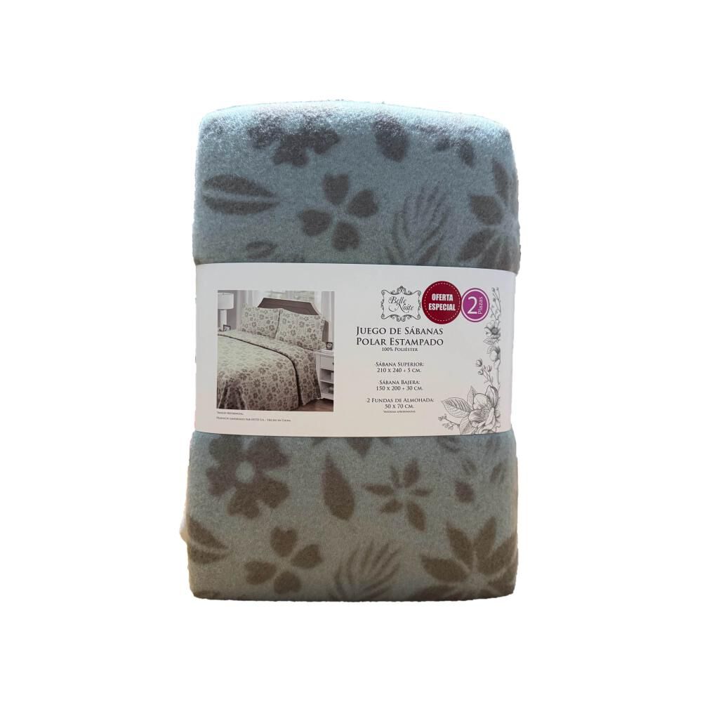 Juego De S&aacute;banas Polar Belle Noite Pastel / King image number 3.0