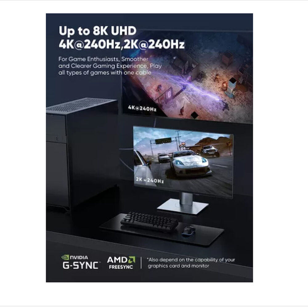 Cable Display Port 1.4 Macho (8k 60hz/4k 144hz) 3 Metros image number 7.0
