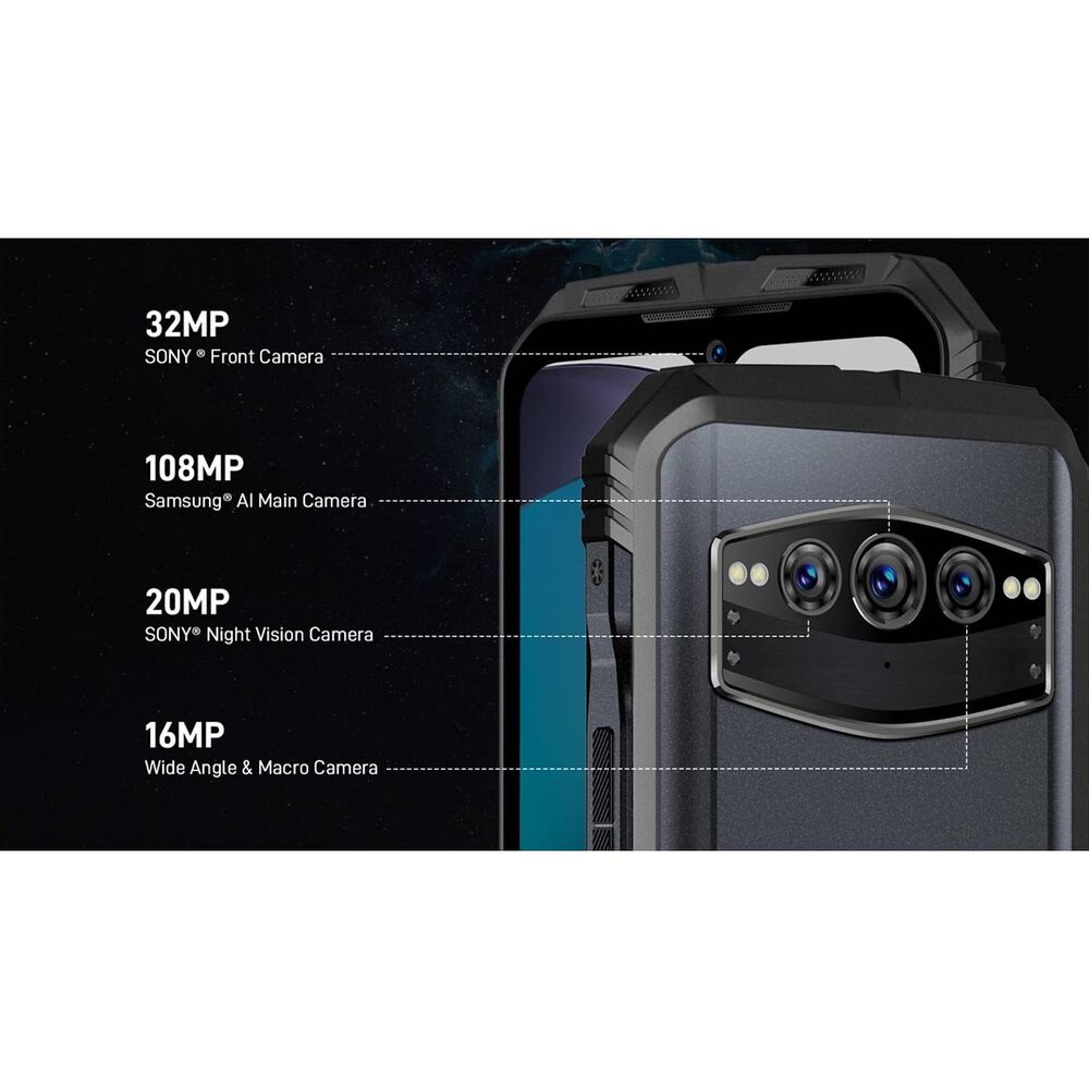 Celular Rugged Doogee V30t Resistente A Golpes, Polvo, Humedad Y Agua / C&aacute;mara Con Visi&oacute;n Nocturna, Carga R&aacute;pida 66.0w / Graba Videos En 4k image number 5.0