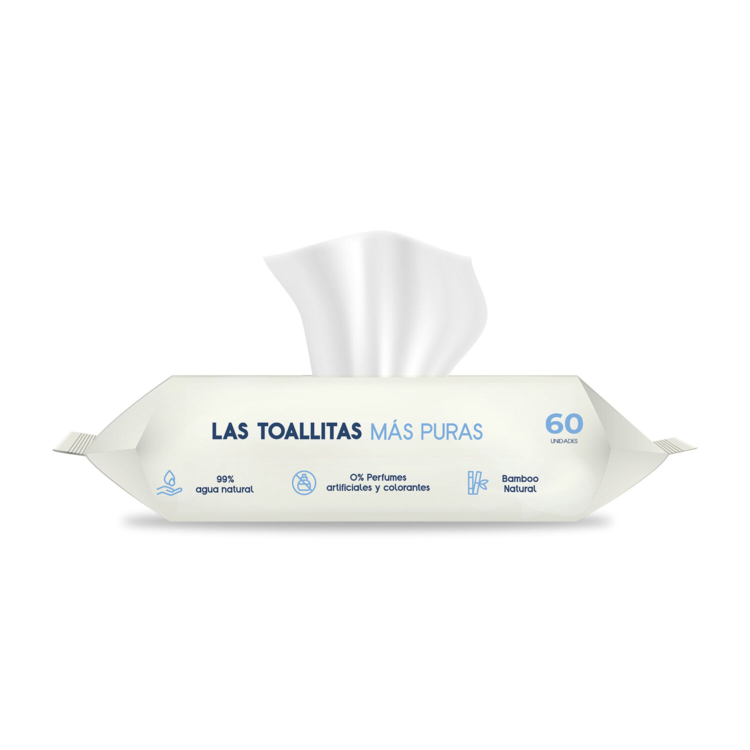 Toallas H&uacute;medas Bewater Bebesit - Bolsa 4x60 Unidades image number 5.0