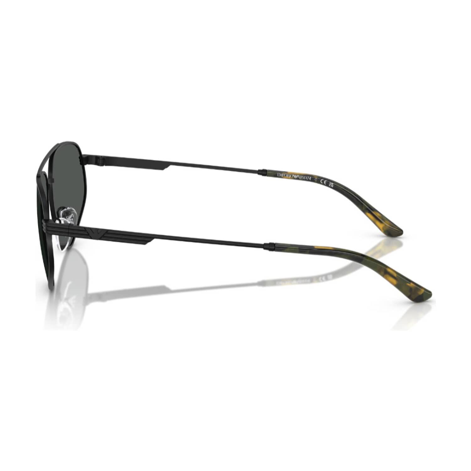Lentes De Sol Negro Emporio Armani image number 2.0