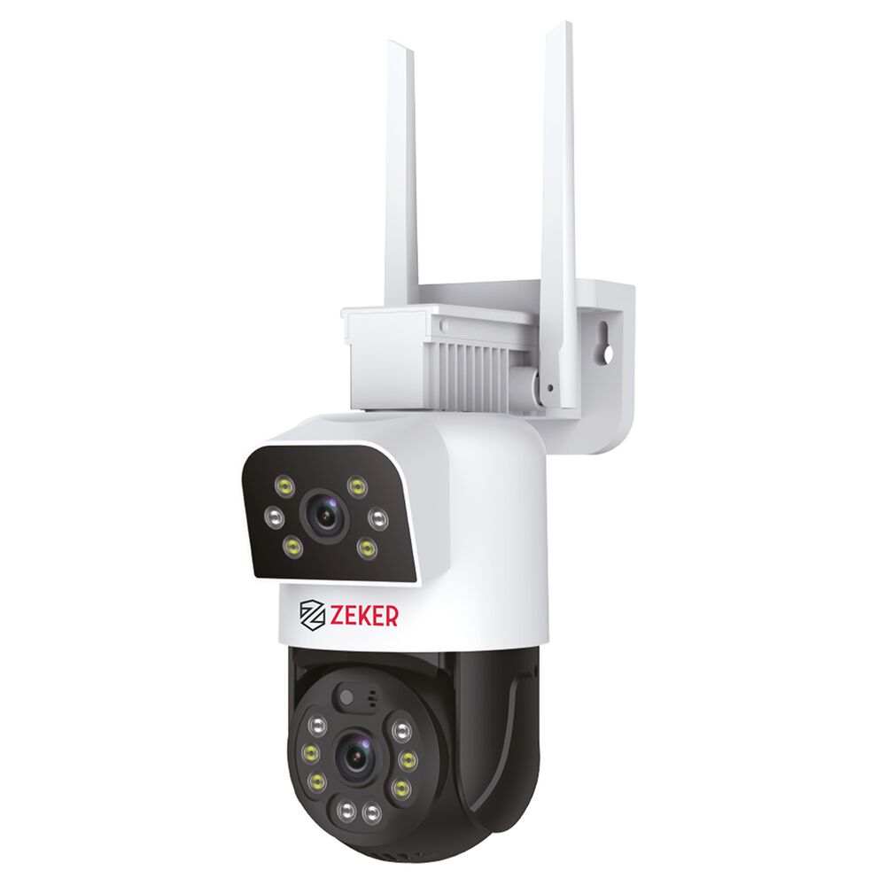 Camara De Seguridad 5g Zeker Doble 4mp Exterior Impermeable image number 8.0