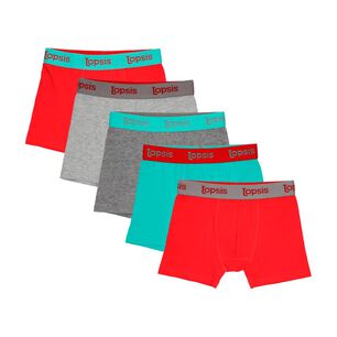 Pack Boxer Ni&ntilde;o Topsis / 5 Unidades