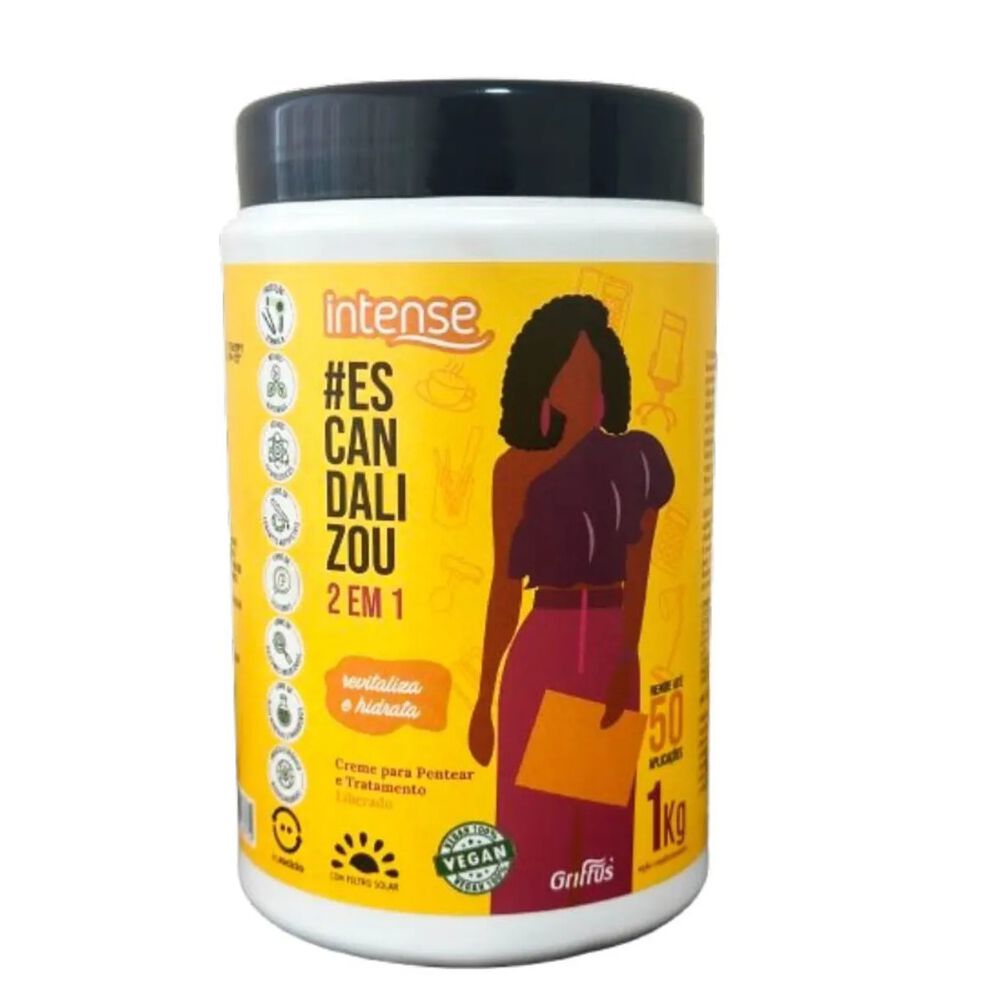 Mascara Escandalizou 2en1 Intense 1000gr Griffus image number 0.0