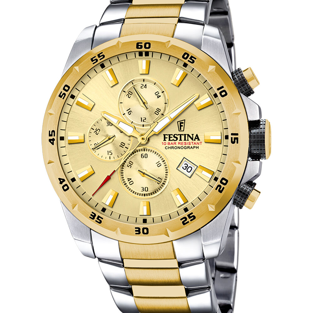 Reloj F20562/1 Festina Champaña Hombre Chrono Sport image number 0.0