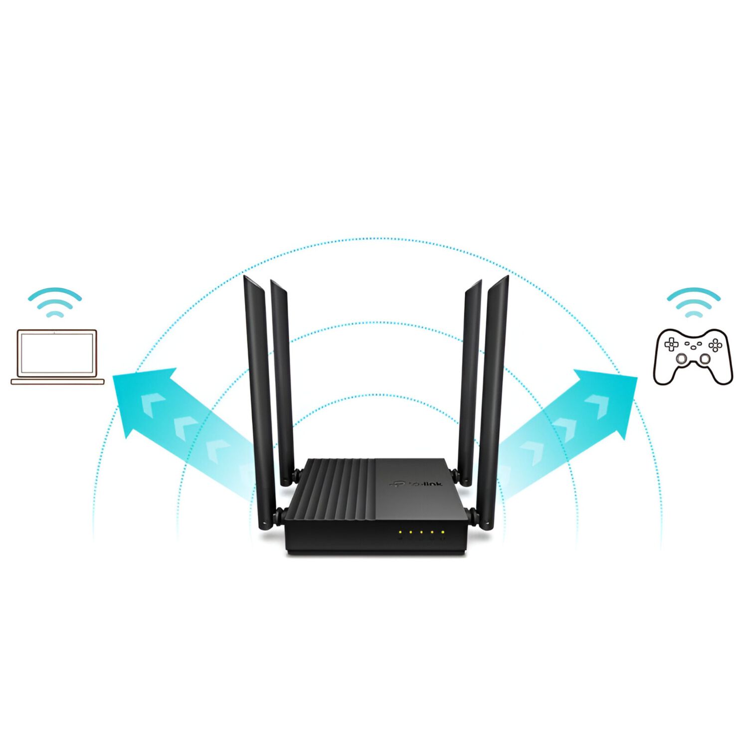 Router Tp-link Archer C64 Ac1200 Gigabit Dual Band Mu-mimo image number 3.0