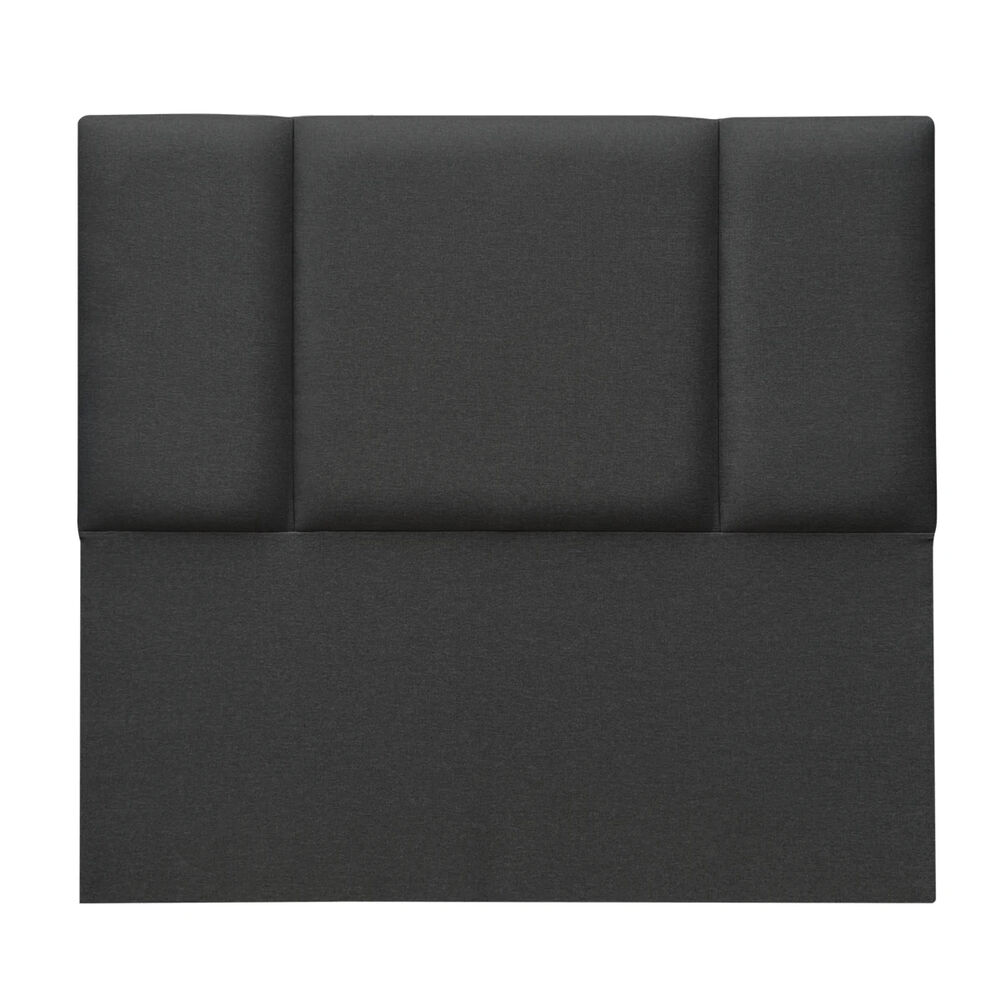 Respaldo De Cama Block Lino Grafito Super King image number 1.0
