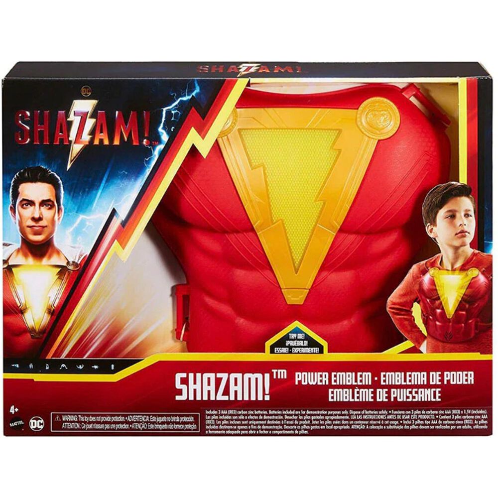 Juguete Armadura De Poder Shazam Luz Y Sonido Dc image number 2.0