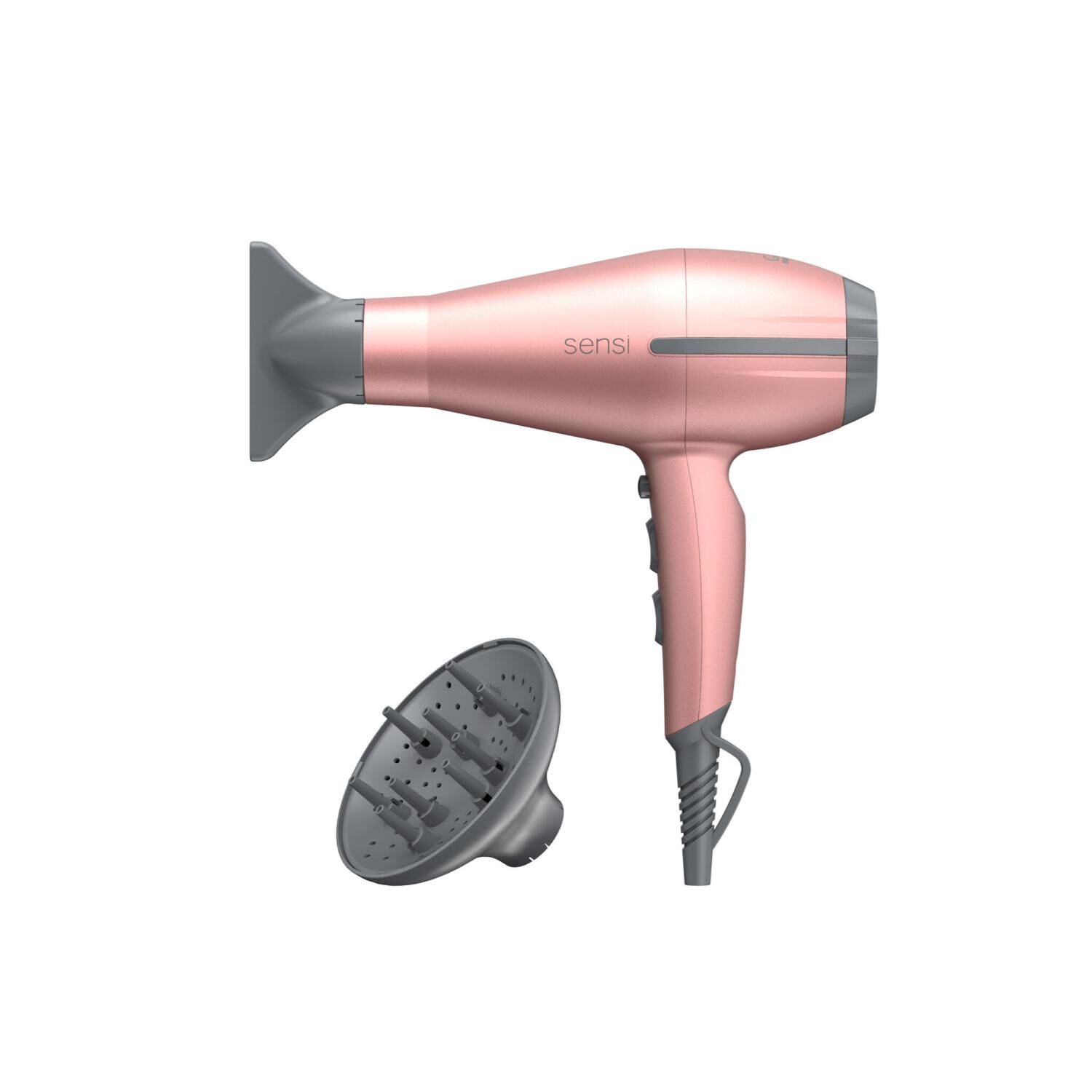 Secador De Pelo 2200w 2vel 3temp Tempo Sensi 5d Rose Gama image number 1.0