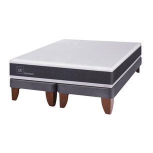 Cama Europea Cic New Ortopedic / 2 Plazas / Base Dividida